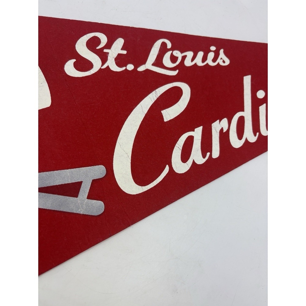 St. Louis Cardinals Football NFL 1970's Double Bar 30" Full Size Pennant - Picture 4 of 6